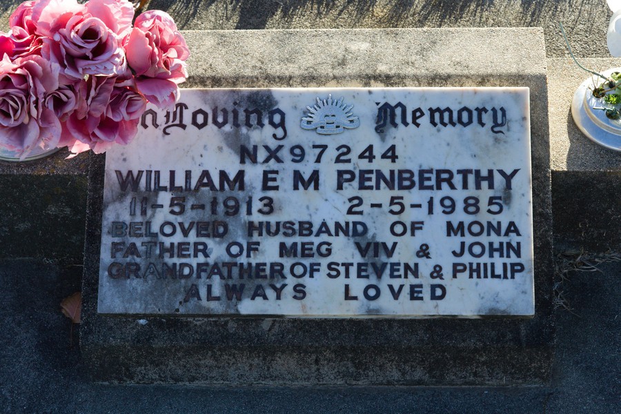 Mark Penberthy Virtual War Memorial | William Edgar Mark PENBERTHY